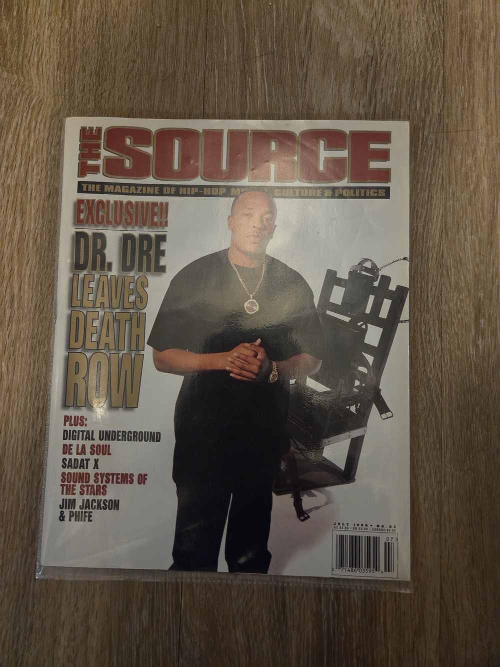 Dr. Dre Magazine Cover - Black